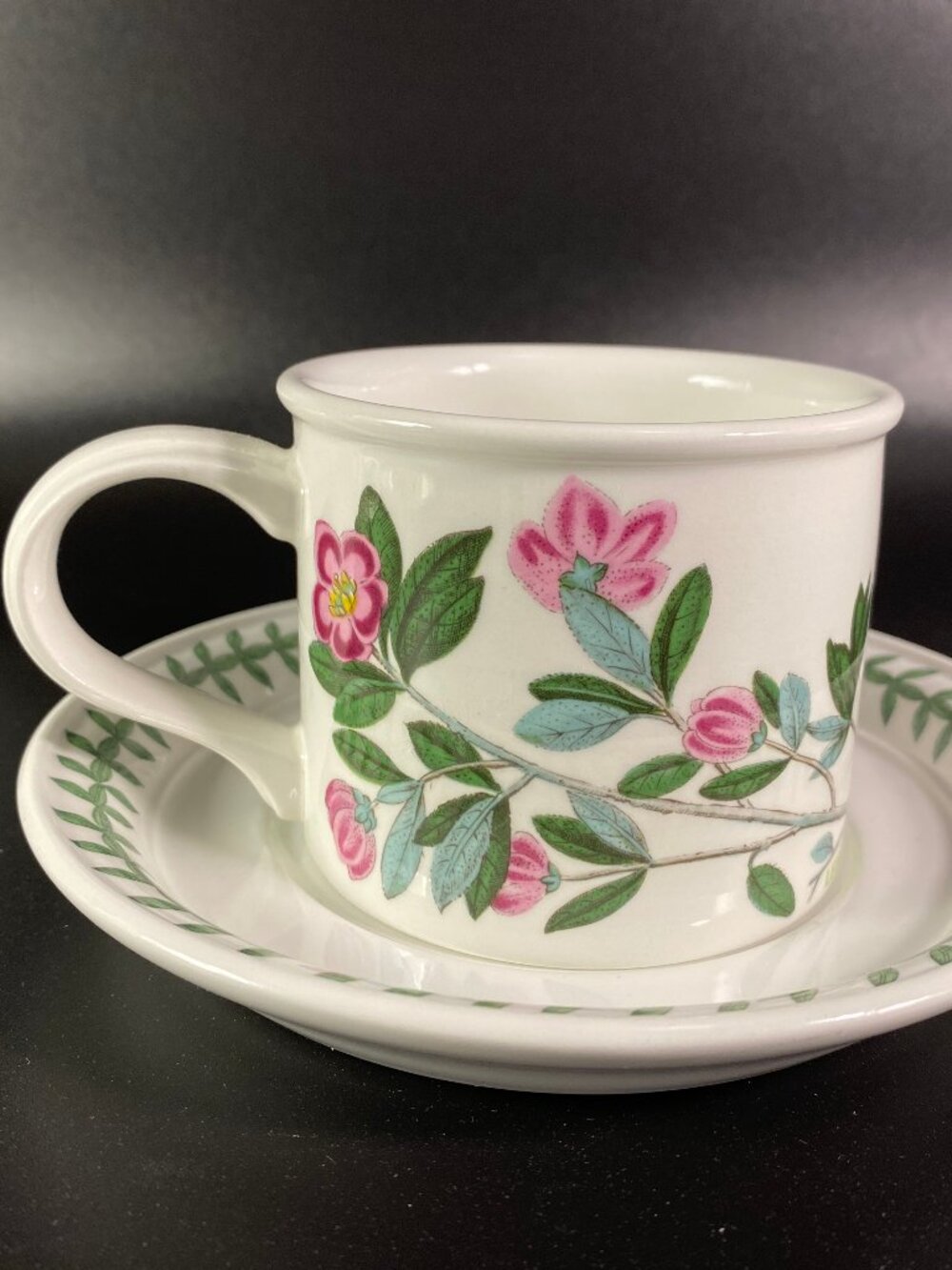 Vintage Portmerion Lepidotum Rhododendrum Coffee cup and saucer